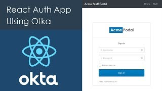 React Authentication App With Okta screenshot 5