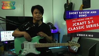 JCraft Classic S-1 Strat 2020 Edition unboxing | short review and demo