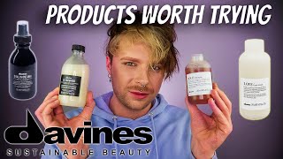 DAVINES HAIR PRODUCTS | Best Eco Friendly Hair Products | Shampoo With Spf | Products For Curly Hair