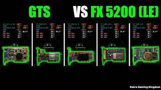 Geforce2 Gts Vs Geforce Fx 5200 Le Vs Geforce Fx 5200 - Test In 7 Games Capture Card