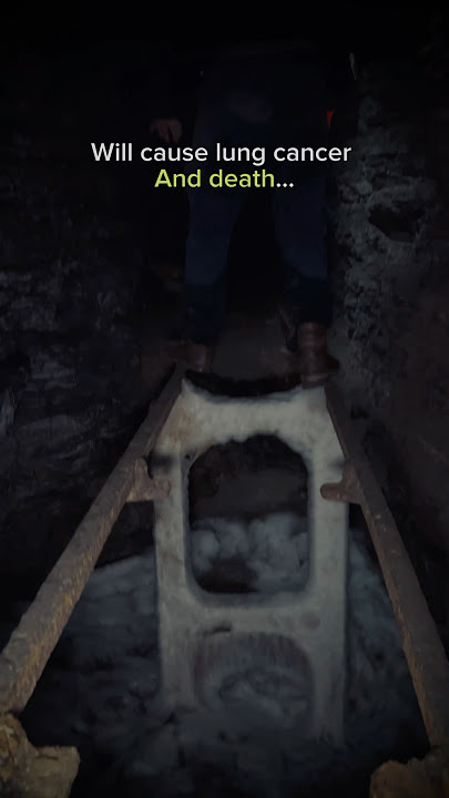 Urban explorers worst fear mould still water or worse deep inside a mine!