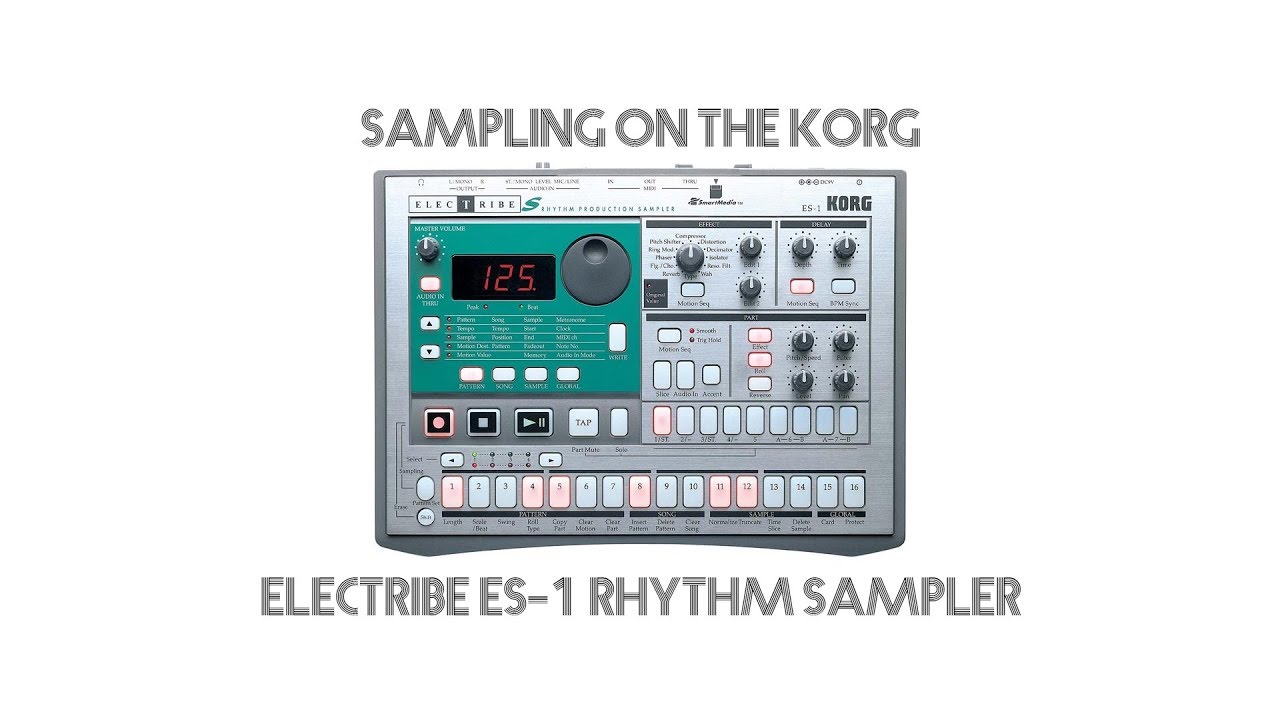 Faxi Nadu - Korg Electribe ES1 Sampler / Sequencer Review - YouTube