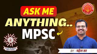 Ask Me Anything | MPSC Prelims 2026 #mpsc #prelims #strategy #toppers #prelims