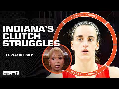 Why have Caitlin Clark & the Fever’s HISTORIC offense struggled in the clutch? | WNBA on ESPN
