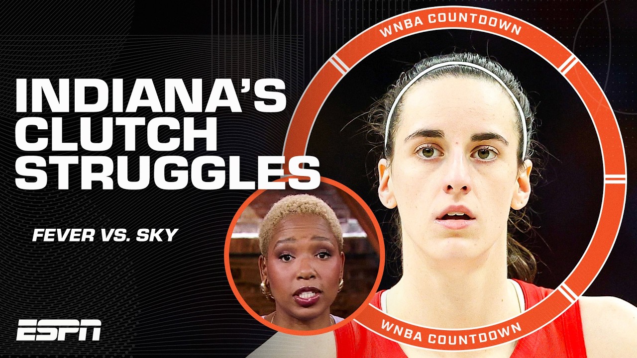 Why have Caitlin Clark & the Fever’s HISTORIC offense struggled in the clutch? | WNBA on ESPN