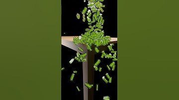 Level drop on wooden table #3d #blender #key #3dart