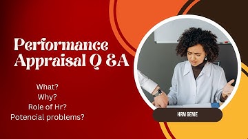 "Mastering Performance Appraisal: Your Top Questions Answered! #PerformanceAppraisalQnA"