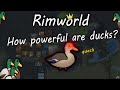 Rimworld: How powerful are ducks?