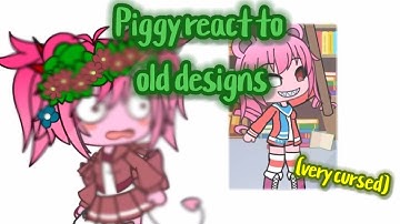 Piggy react to their old designs // Roblox Piggy