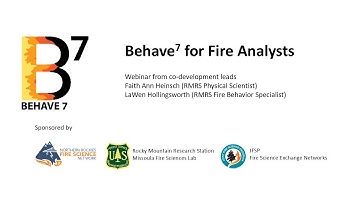 Behave7 for Fire Analysts