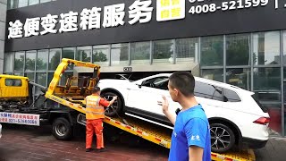 大众变速箱机电单元故障讲解分析：变速箱紧急运行模式，小扳手闪烁，档位缺失，维修小成本轻松搞定
