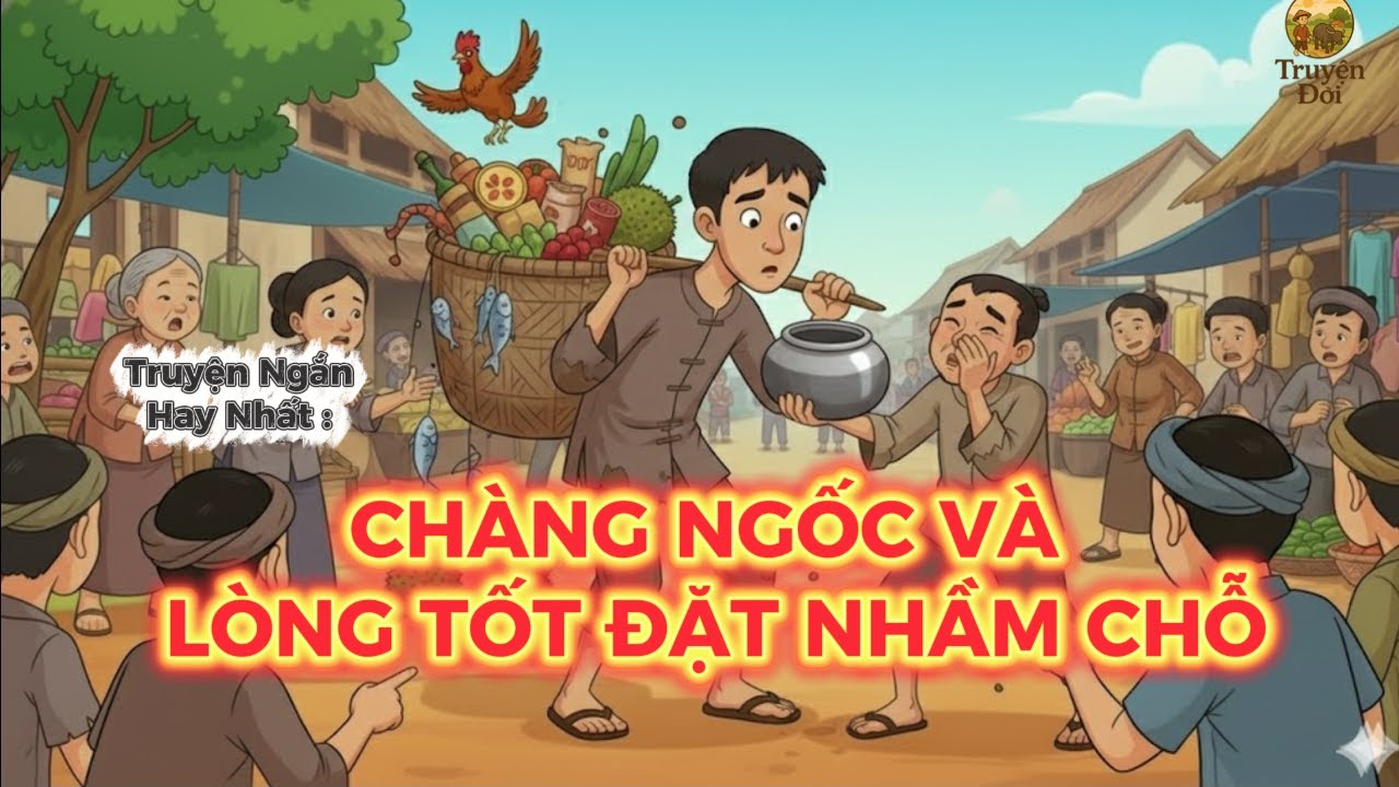 Truyện Ngắn : CHÀNG NGỐC VÀ LÒNG TỐT ĐẶT NHẦM CHỖ