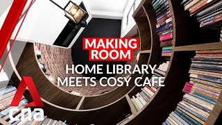 Making Room: HDB maisonette with a huge home library | CNA Lifestyle
