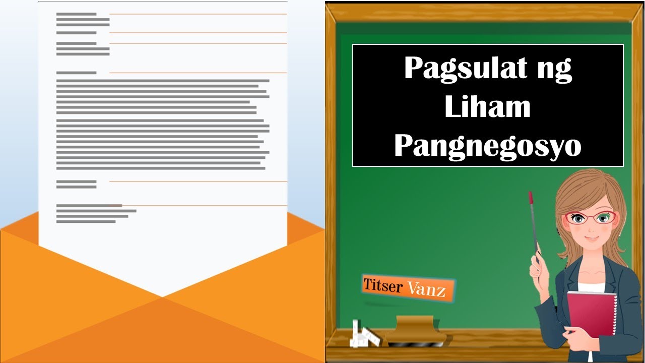 Pagsulat Ng Liham Pangnegosyo I Filipino Sa Piling Larang Youtube