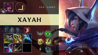 (RED Morttheus) Xayah ADC vs Ezreal - BR Challenger Patch 26.10