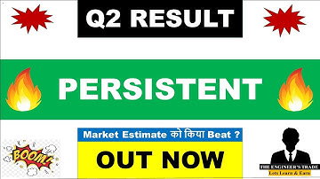 Persistent Systems Q2 Results 2025 | Persistent Systems Results Today | Persistent Share Latest News
