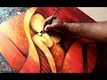 Abstract Painting / Abstract Figurative Painting in Acrylics 02 / Demonstration