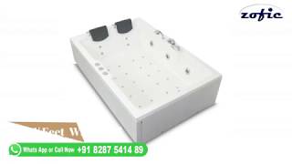 6'x4' Feet. Whirlpool Jacuzzi Bathtub-ZOFIC|At Best Price in India