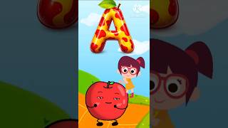 A for apple | ABC Phonics Song | ABCD | a for apple toddlers #abc