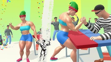 Muscle Rush Gameplay Walkthrough Level 36 🏋️‍♂️ | android games | ios games | mobile phone games