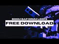 ALL TIME HIP HOP/BOOM BAP DRUM LOOPS (ROYALTY FREE)