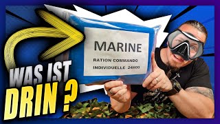 Marine MRE aus Frankreich! 🍗🤤 Was steckt drin?