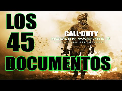 Los 45 Documentos de Inteligencia - Trofeo “Remover Cielo y Tierra” – Modern Warfare 2 Remastered