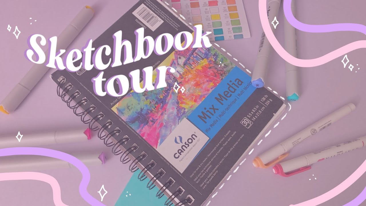 ✿ sketchbook tour 2021 ✿