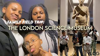 A chaotic family field trip to the london science museum 🤪