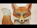 Hipster Fox with Glasses Acrylic Painting Tutorial | How to Paint Woodland Animals | LIVE