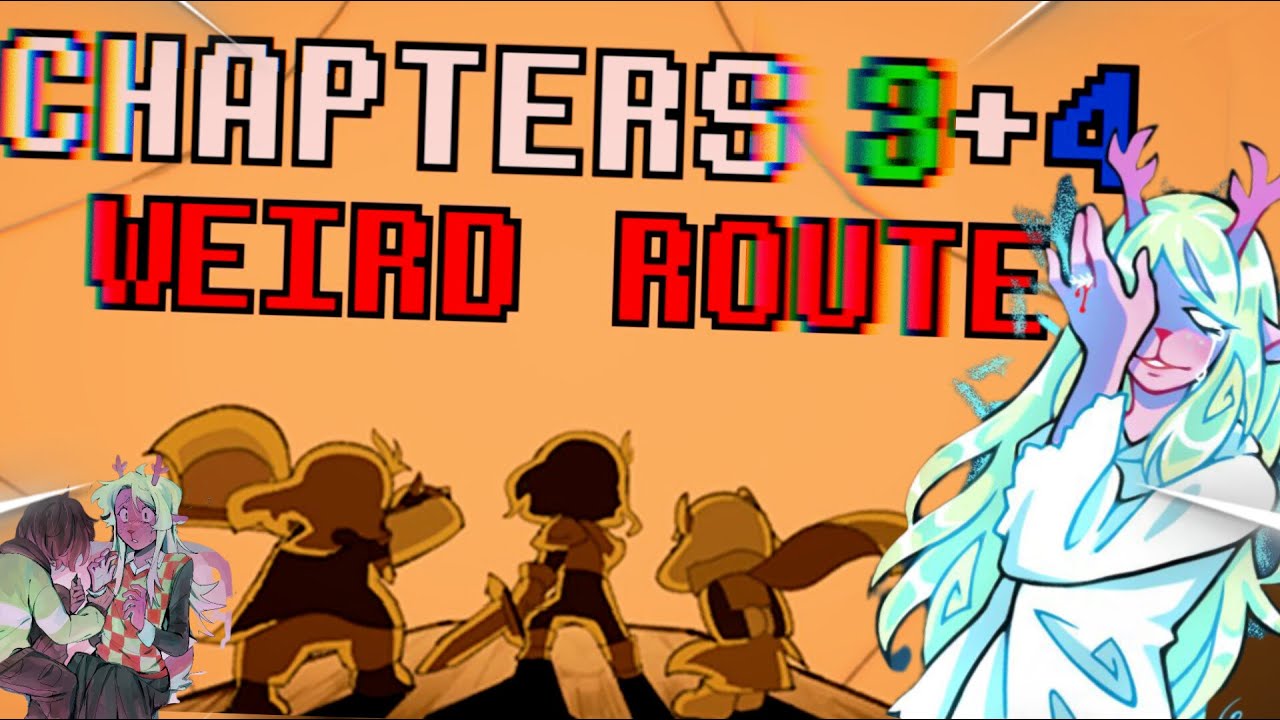 DELTARUNE CHAPTER 3 AND 4 WEIRD ROUTE LIVE WALKTHROUGH (NO COMMENTARY ...