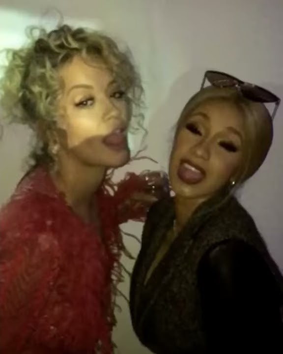 Rita Ora and Cardi B funny Video on Insta
