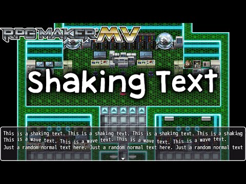 Shaking Text Plugin - RPG Maker MV
