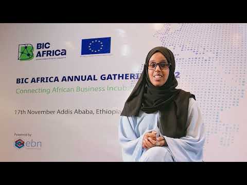 BIC Africa Annual Gathering 2022 interview with Bahja Ali Shuriye from Somalia - video from EBN