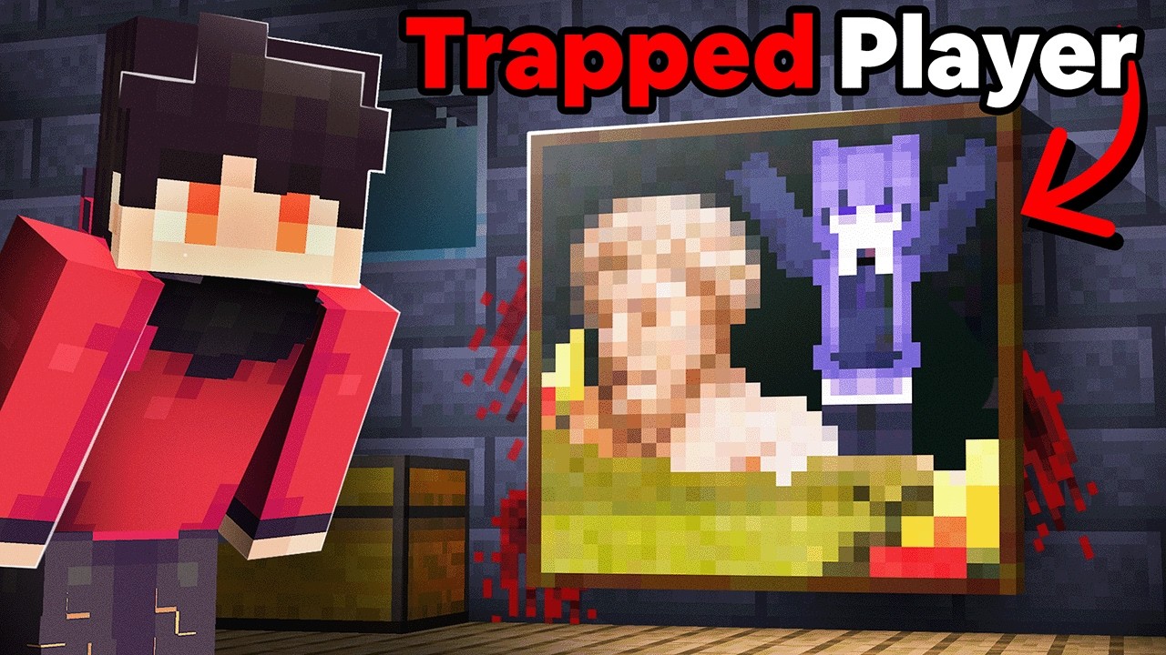 Investigating Scary Myths Caught in Minecraft Paintings