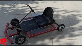 DİY Go Kart Making  How To Make An Electric Go Kart From A Broken Hoverboard?