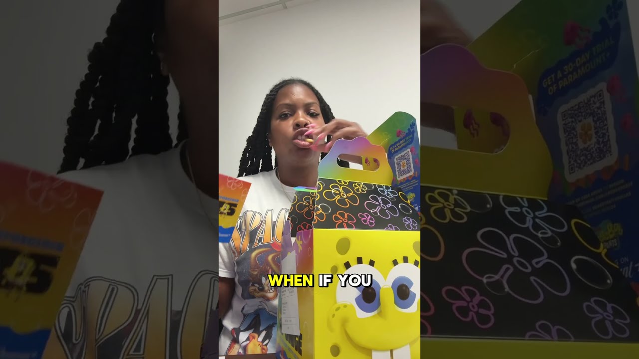 I Tasted The Krabby Patty IRL Spongebob Nickelodeon Foodreview Vlog