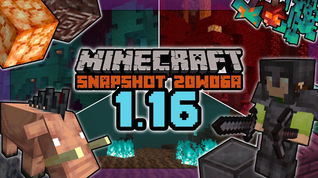 Minecraft 1.16 Snapshot 20w06a - Nowe biomy w Netherze, Netheryt ...