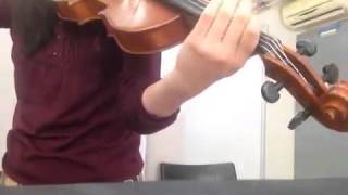 viola solo: Dwarven Song of the Misty Mountains