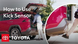 How to Operate 2023 RAV4 HandsFree Liftgate | Toyota