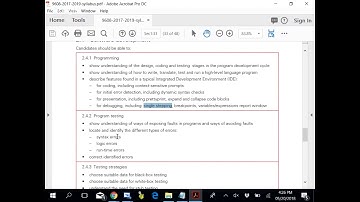 Program Testing | AS Level | By ZAK