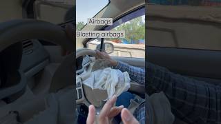 Suzuki Ertiga Airbags | Blasted airbags | Maruti Ertiga Accident | Road rampage | Quality of airbags screenshot 4