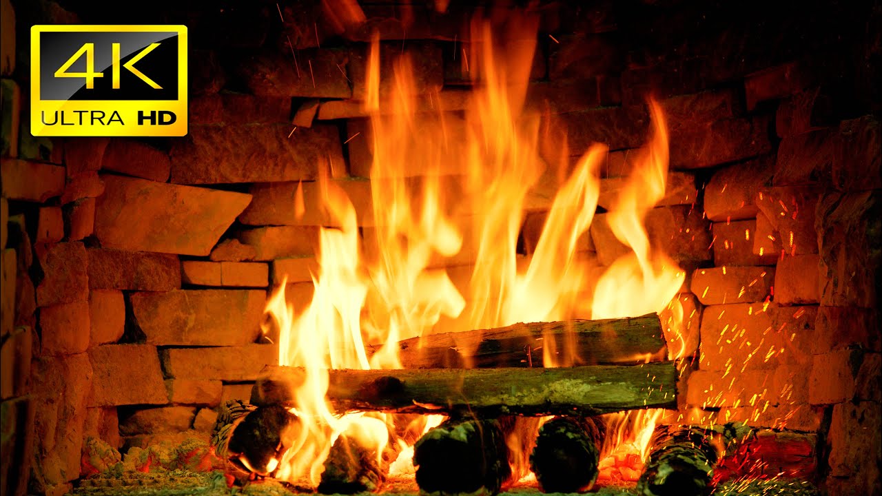 🔥 Beautiful Cozy Romantic Fireplace for Your Home Relaxing Fireplace