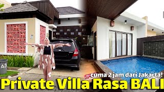 Villa batu 4 Kamar Tidur dengan kolam renang VRB - KO