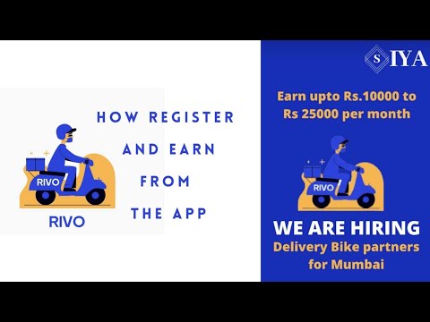 Rivo Rider App Easy Registration Process Easy to Earn,