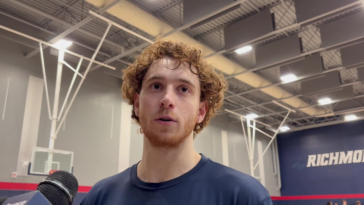 Will Johnston's path to UR included junior college, and he's glad it did.