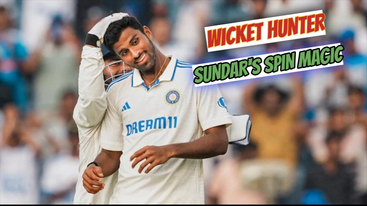 Can't Defend Against This? Washington Sundar's Unplayable Deliveries 🌪️