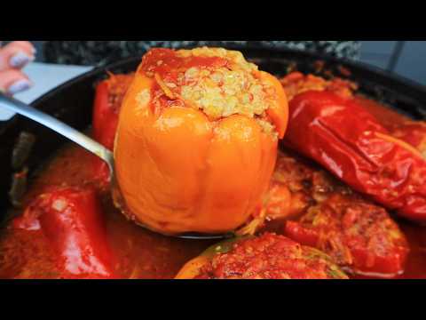 Instead of rice, I use THIS! Stuffed peppers are simply delicious! My secrets to perfect juiciness