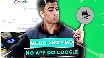 O que que é modo anônimo?