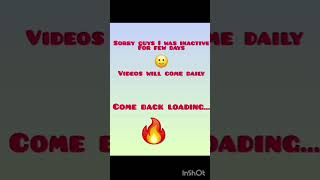 comeback loading 🔥#come back#i sala cup namdu